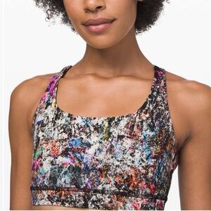 Lululemon Energy Bra in Vitalize Multi